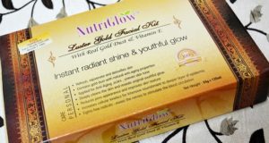Nutriglow gold facial kit review, price usage 6