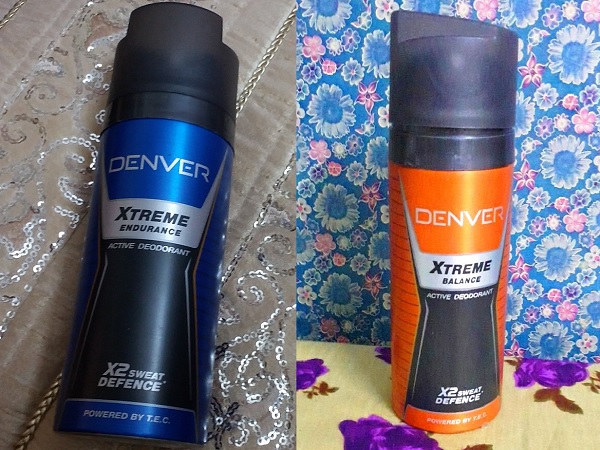 Denver Extreme Deodorants in Balance and Endurance Review