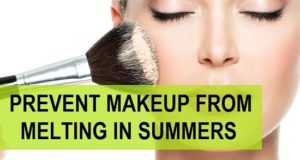 how to prevent makeup from melting