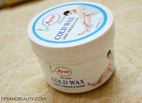 ayur cold wax review, price, how to use apply 2