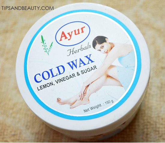 ayur cold wax review, price, how to use apply