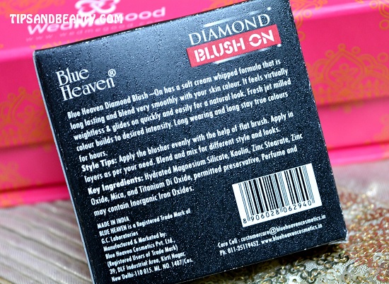 Blue Heaven Diamond Blush on Review 5