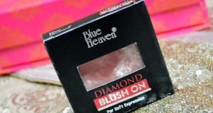 Blue Heaven Diamond Blush on Review