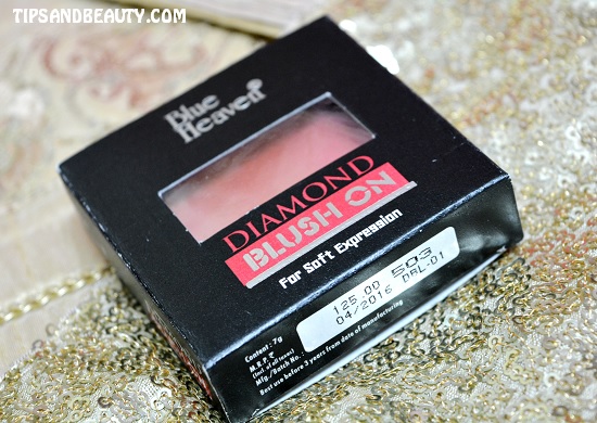 Blue Heaven Diamond Blush on Review 3