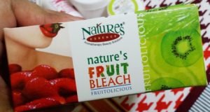 nature's essence fruit bleach cream review price