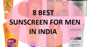 8 BEST SUNSCREEN FOR MEN IN INDIA