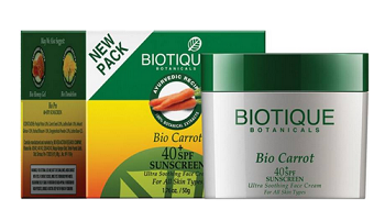 Biotique Bio Carrot SPF 40 Sunscreen