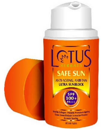 Lotus Herbals Safe Sun Ultra Sunblock - SPF 100 PA+++  