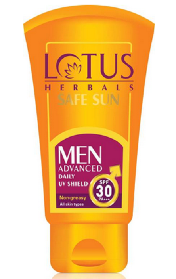 Lotus SAFE SUN Men Advanced Daily UV Shield