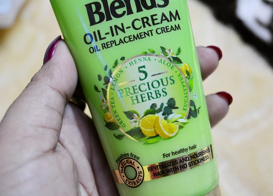 Garnier Ultra Blends 5 Precious Herbs Oil in Cream Review, Price, How to use 3