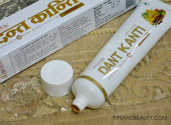 patanjali dant kanti dental cream toothpaste review 