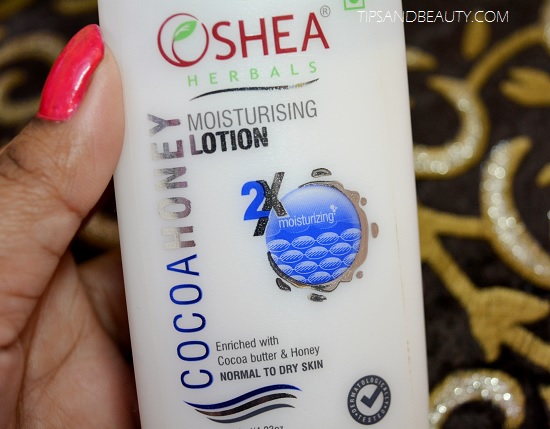 oshea cocoa honey moisturising lotion review 2