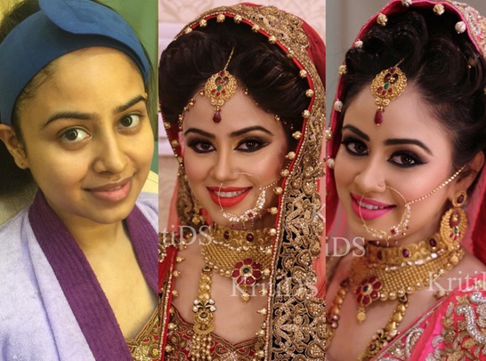 Best Indian Hair and Makeup Artist in Delhi kritids