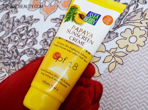 papaya sunscreen cream