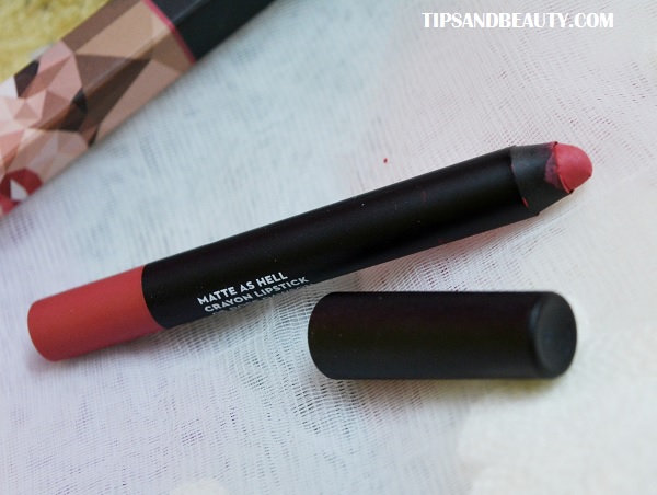 Sugar Matte As Hell Lip Crayon in Rose Dawson Review price swatches