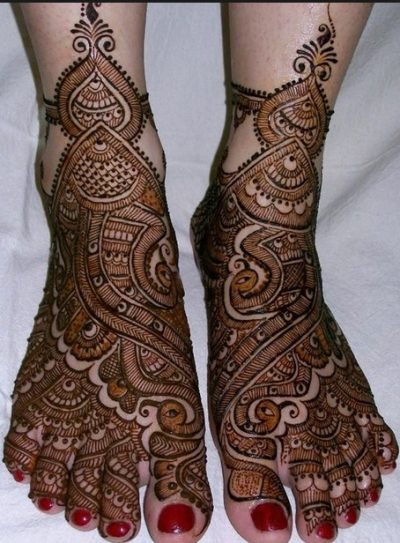 Rajasthani Mehendi for Feet