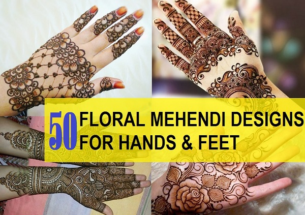12 Different Types of Mehndi Designs for Feet पैरों के लिए विभिन्न प्रकार  के मेहंदी डिजाइन