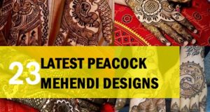 Latest peacock mehendi design