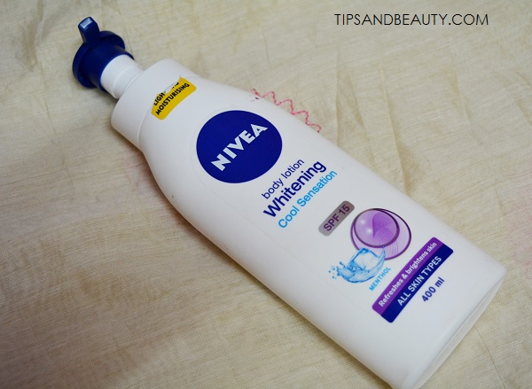 Nivea Whitening Cool Sensation Body Lotion Review