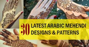 latest arabic mehendi designs and patterns