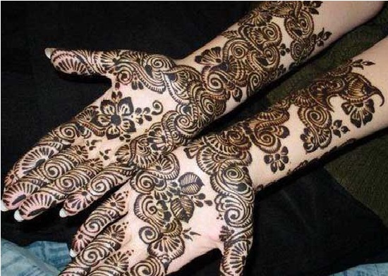 Full Hand Rajasthani Arabic Mehndi