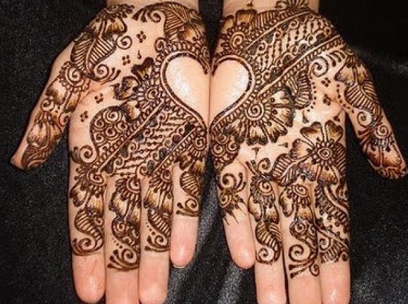 Joint Arabic Mehndi Art for Brides