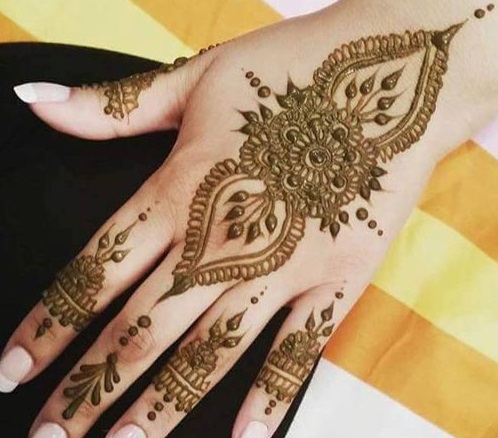 Quick Arabic Mehndi Designs For Eid