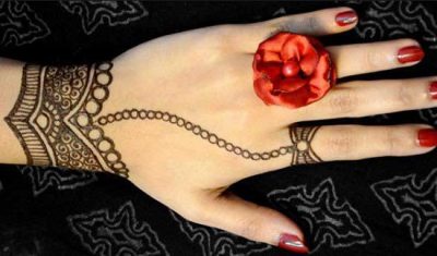 Delicate Bracelet Mehndi Designs For Hands