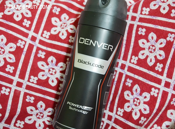 denver black code deodorant review