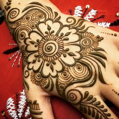 floral mehendi designs