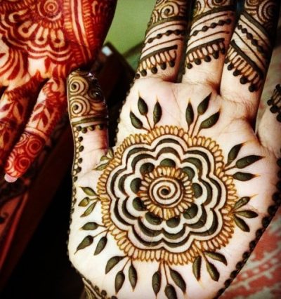 floral mehendi designs