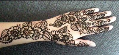 Latest floral mehendi designs