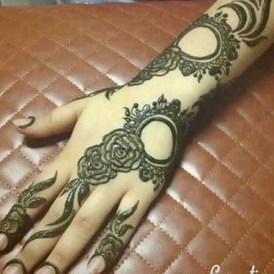 best floral mehendi designs