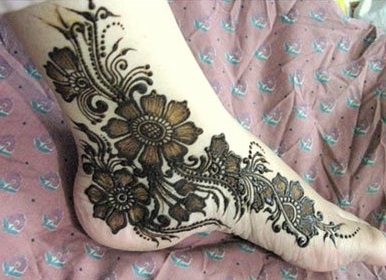 floral mehendi designs