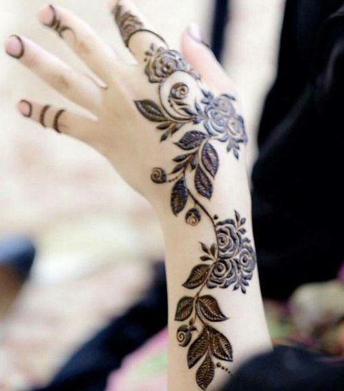46 Best Henna Leaves ideas | beginner henna designs, henna designs hand, henna  designs