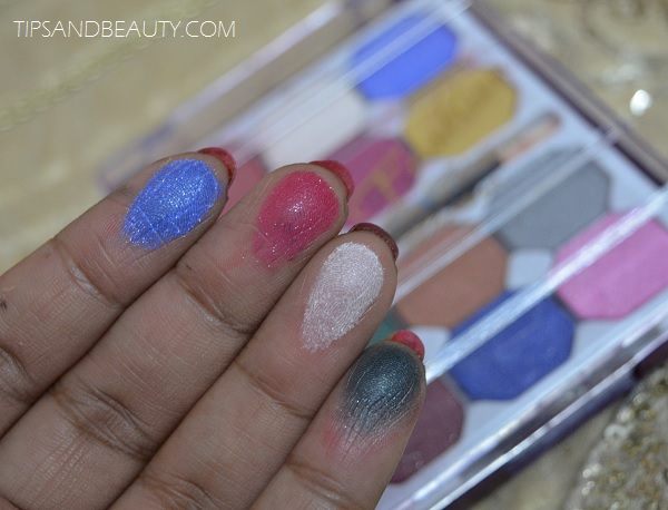 Blue Heaven 12x1 Fashion Eye Shadow Review 2