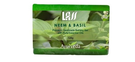 Lass Naturals Neem & Basil Soap