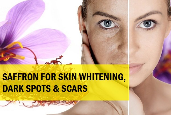 saffron for skin whitening dark spots