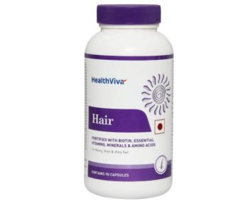 HealthViva Hair with Biotin capsules