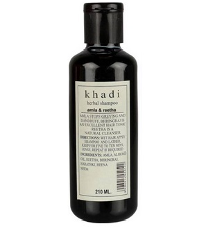 Khadi herbal amla and reetha shampoo