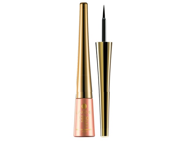 Lakme 9 To 5 Black Impact Eye Liner - Black