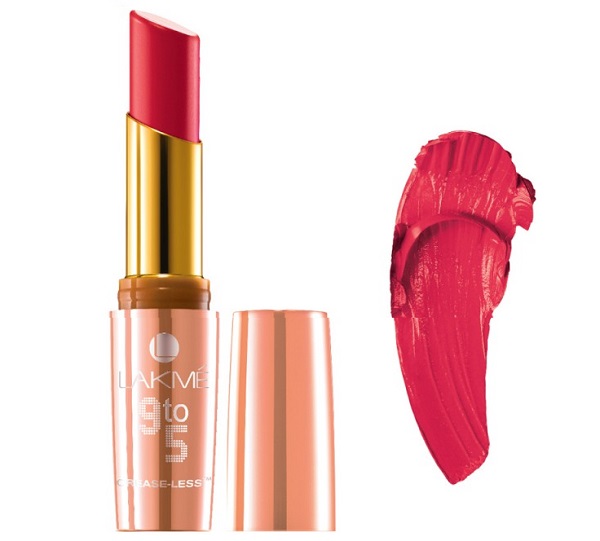Lakme 9 to 5 Crease-less Creme Lipstick - Flaming Function
