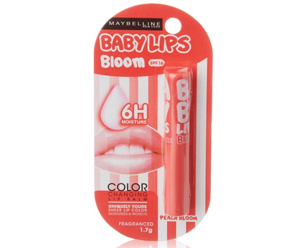 Maybelline Baby Lips Color Changing Lip Balm Peach Bloom