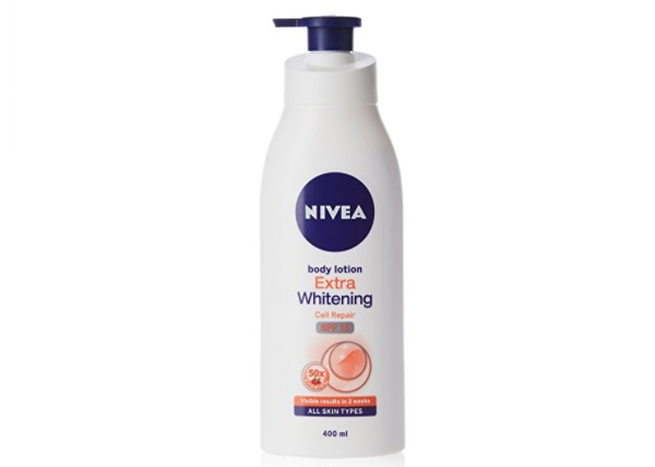 Nivea Extra Whitening Cell Repair Body Lotion SPF 15