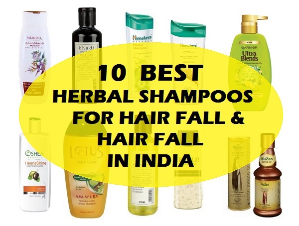 best herbal shampoos for hair fall