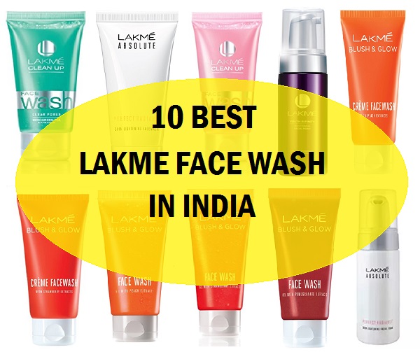 best lakme face wash in india
