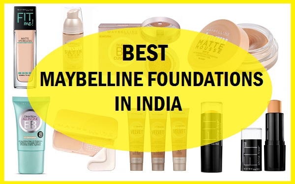 best maybelline foundations in india