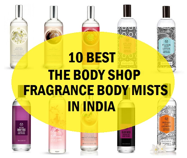 best the body shop fragrance body mist in india