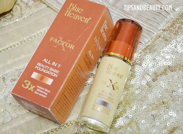 Blue Heaven X Factor Foundation Review