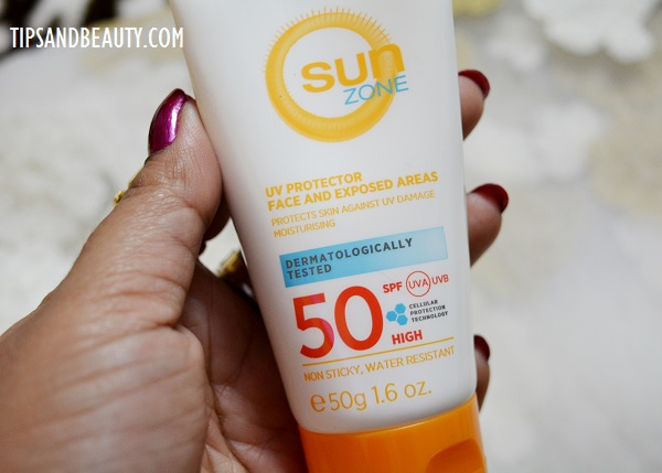 Oriflame Sun Zone Sunscreen with SPF 50 Review